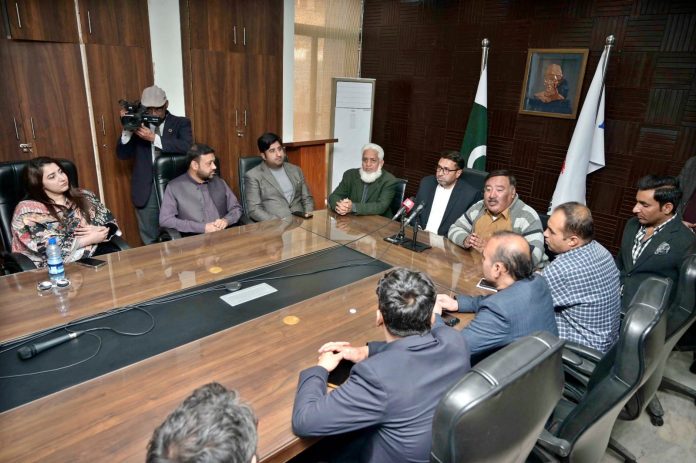 Khyber Pakhtunkhwa Journalists Visit National News Agency