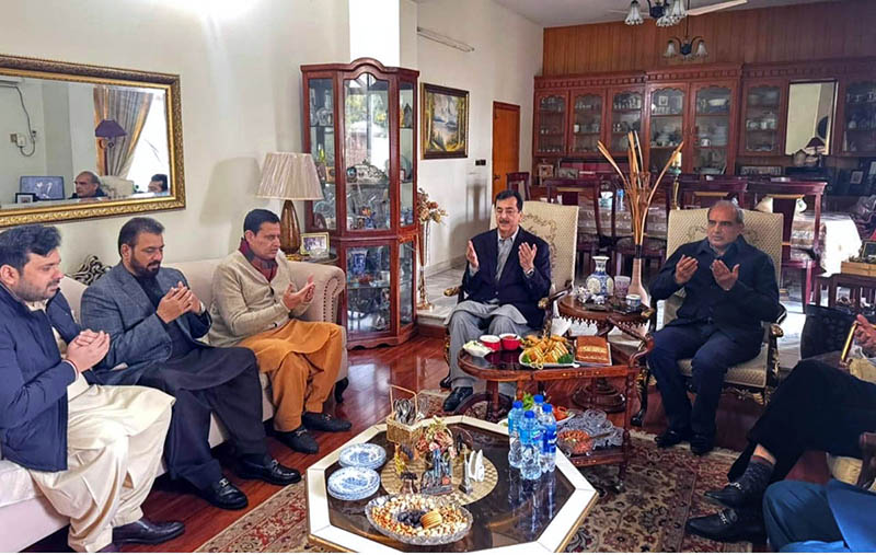 Chairman Senate Syed Yousuf Raza Gillani Offers Condolences on the Passing of Faisal Nisar and Amir Nisar’s Mother